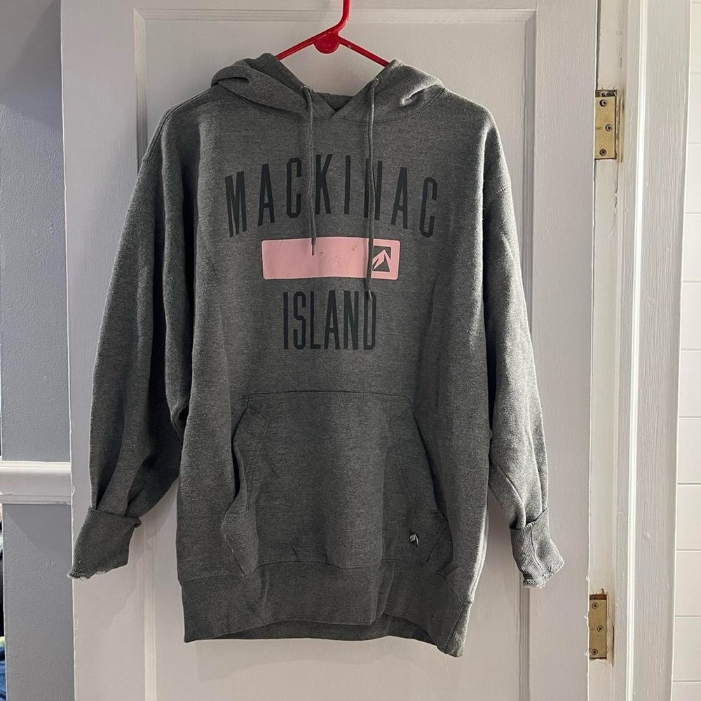 & Other Stories Gray Hoodie Sweatshirt